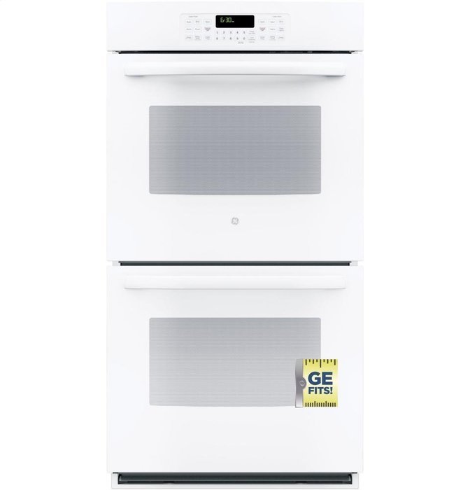 GE JK3500DFWW 27" White Electric Double Wall Oven N4