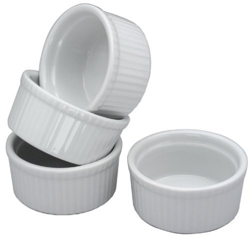 BIA Cordon Bleu 4-1/2-Ounce Porcelain Ramekins, Set of 4