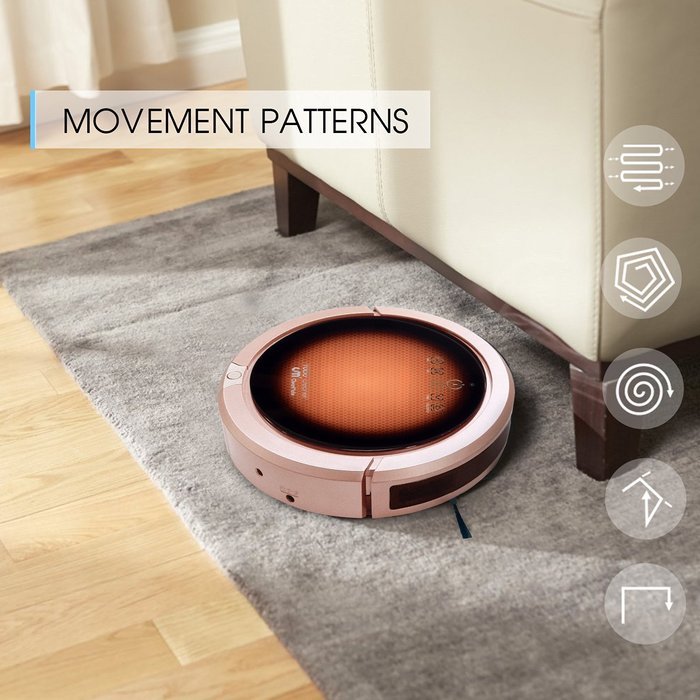 CleanMate QQ6 Vacuum Cleaning Robot (Gold) N5