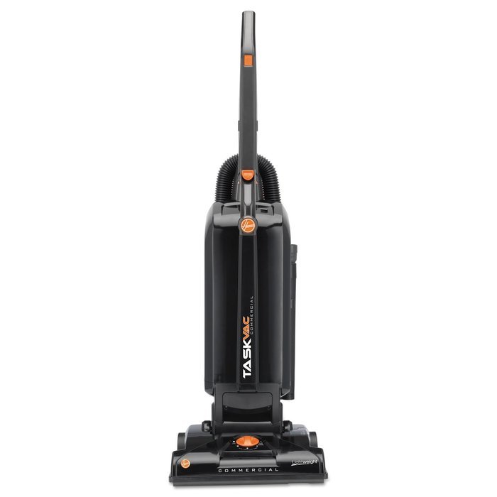 Hoover Commercial CH53005 TaskVac Hard-Bagged Lightweight Upright Vacuum, 13-Inch