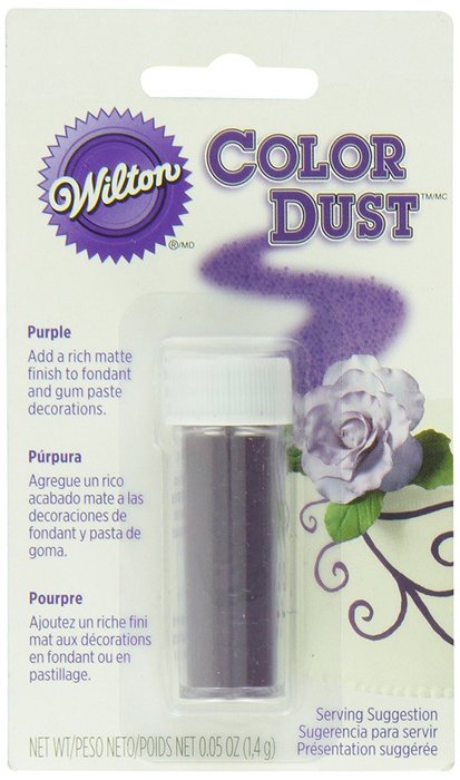 Wilton 489630 Color Dust 3grams-Pkg-Deep Pink N7