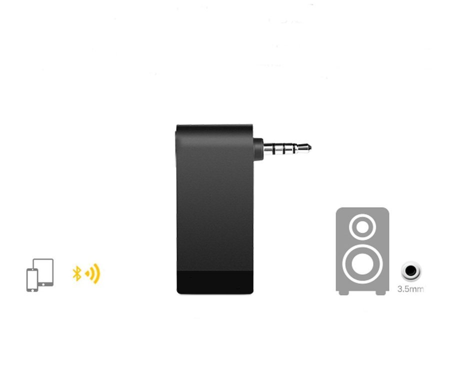 MOSTOP&reg; Bluetooth 4.1 Receiver, Portable Wireless Audio Adapter Car Kit Audio Music Receiver with 3.5mm AUX Port... N4