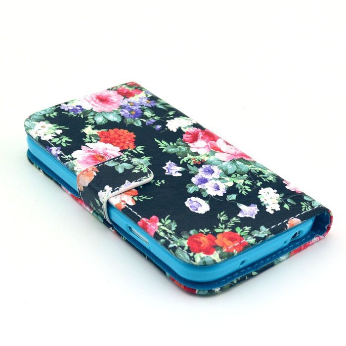 Galaxy S5 Case, Firefish Book-style Flip PU Leather Wallet [Kickstand] [Magnetic Closure] [Card Slots] [Scratch... N79