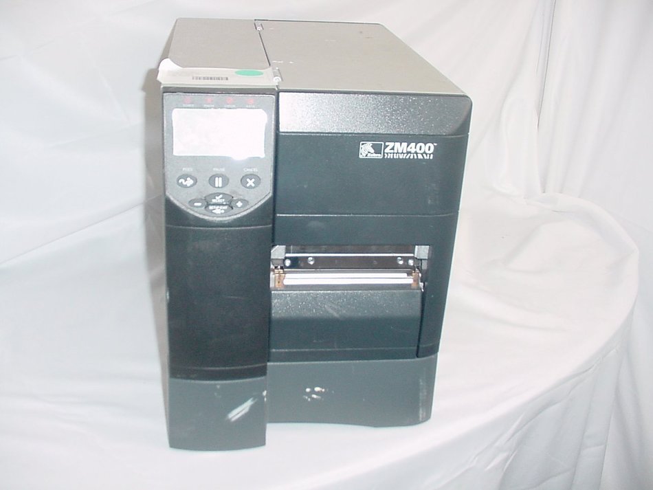 Zebra Zm400 Zm400 2001 0100t Label Thermal Printer N2 Free Image Download 3303