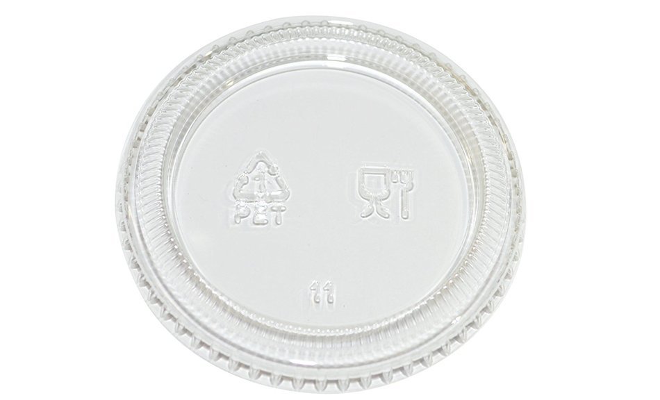 PARA 2 oz Plastic Souffle Portion Cup with lids, Clear, 150/Pack