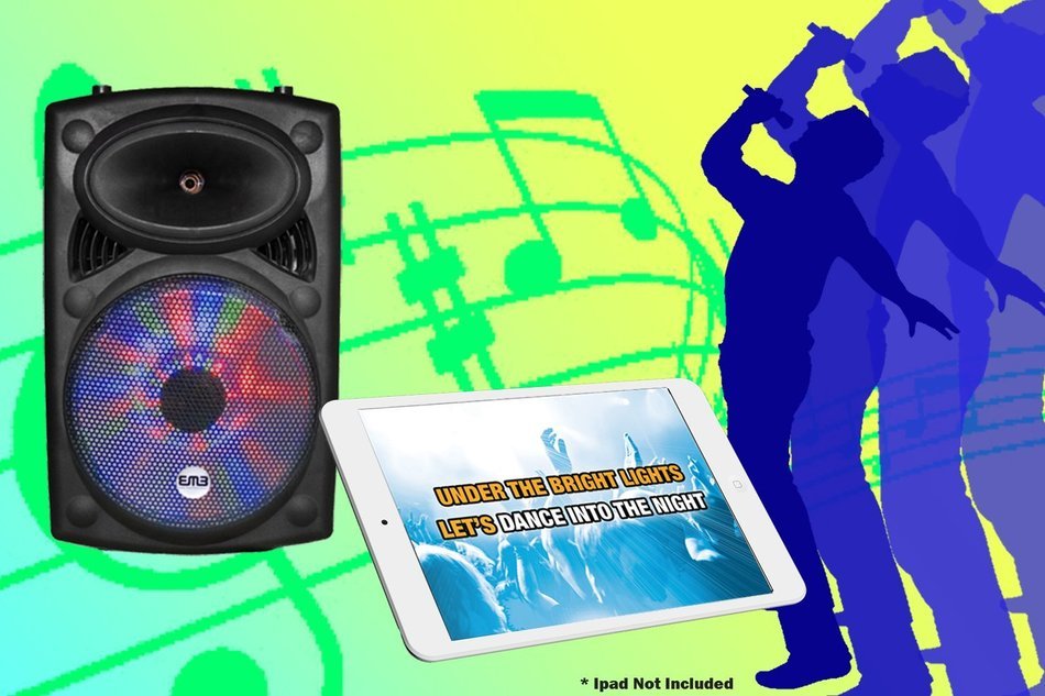 EMB PKL15 1700W 15" PA Rechargeable Speaker System N2