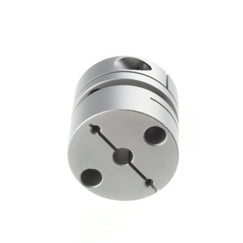 RioRand CNC 12x12.7mm Motor Shaft Coupler 12mm to 12.7mm Flexible Couplings OD 34x32mm N7