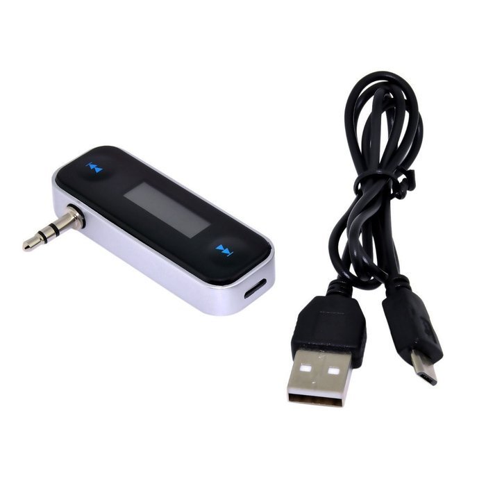 Wireless 3.5mm In-car Fm Transmitter for iPhone 6 5S Samsung Galaxy Note3 S3 S4 N4