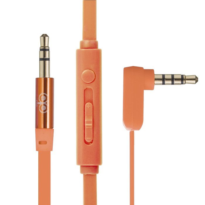 Jabees AUC101 3 Feet 3.5mm Male to 3.5mm Male Stereo AUX Replacement Headphone Audio Cable with In-Line Remote... N4