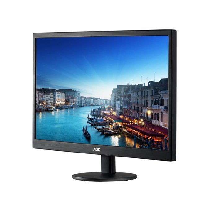 AOC 24" Full HD 1080p Slim LED LCD Monitor Widescreen Dual HDMI/VGA - E2470SWHE (Certified... N2