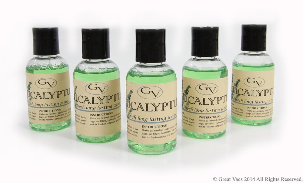 5 Pack Eucalyptus vacuum fragrance scents for Rainbow, Rainmate ...