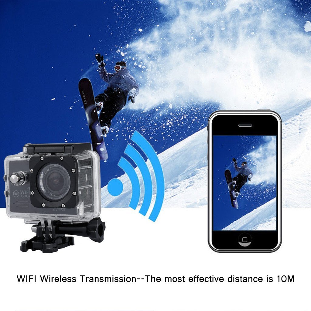 Excelvan SJ6000 WiFi Sports Action Camera Ultra HD 14MP 1080P ...