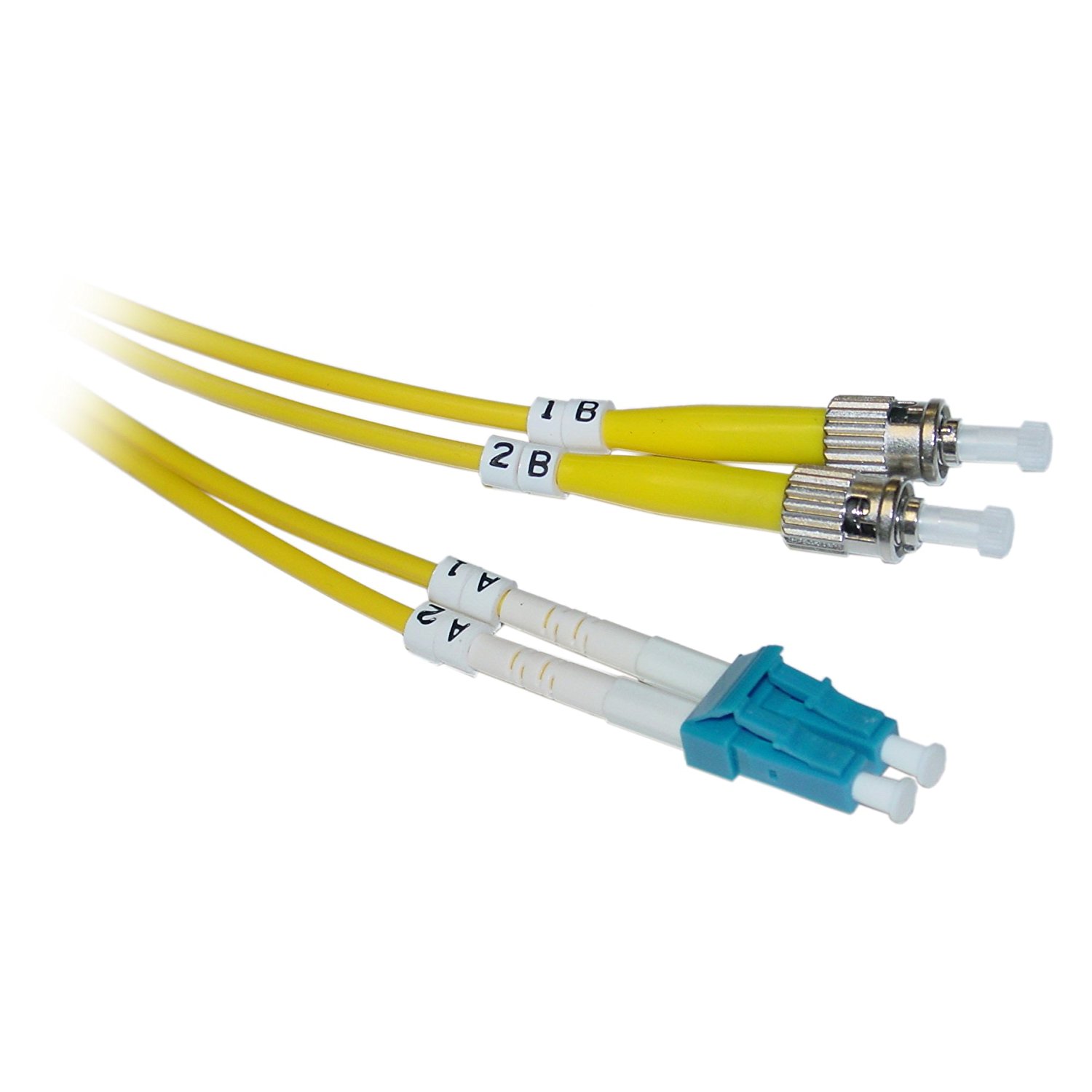 C&E LC / LC Single Mode Duplex Fiber Optic Cable 15 Meter(CNE72142) N2 ...