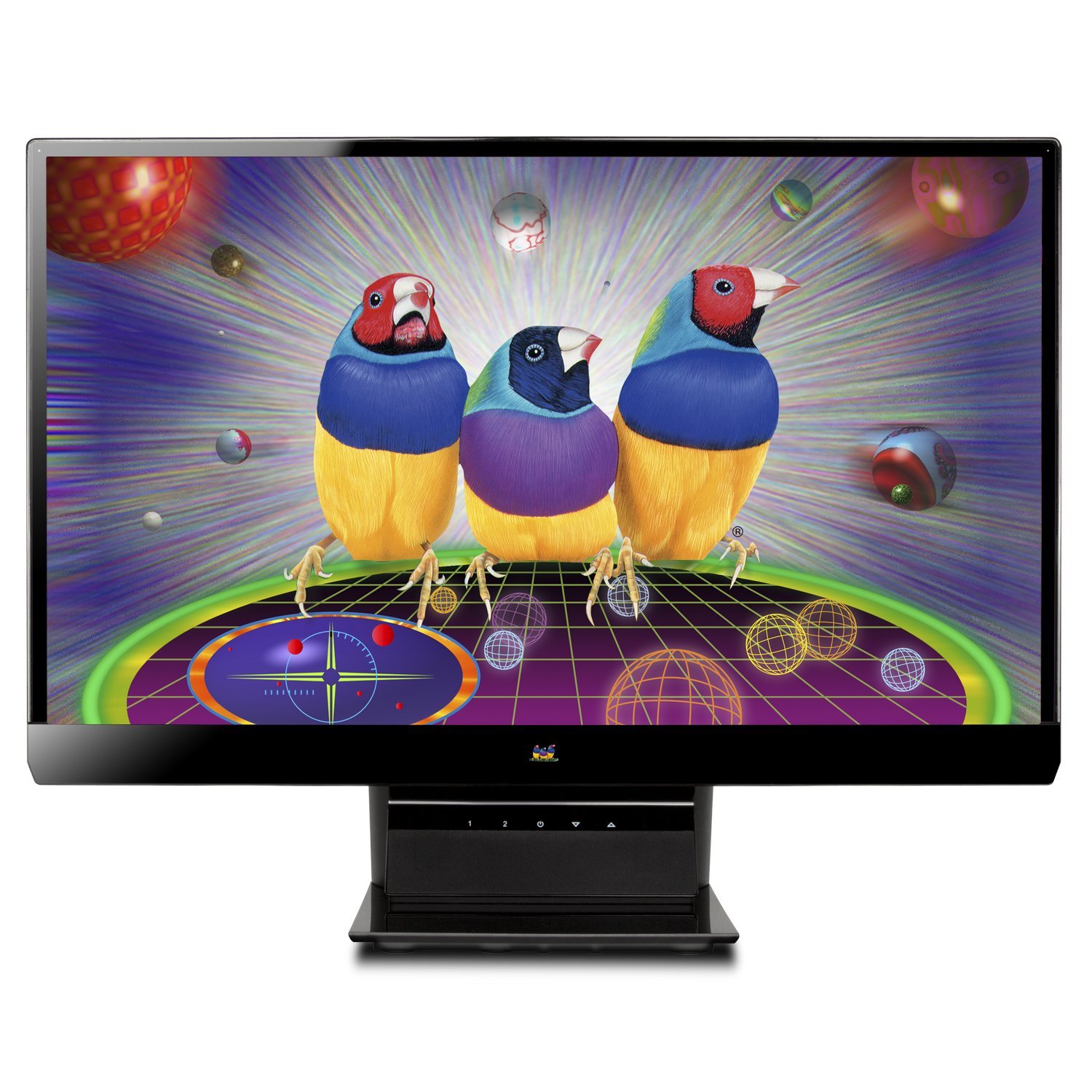 ViewSonic VX2370SMH-LED 23-Inch SuperClear IPS LED Monitor (Frameless ...