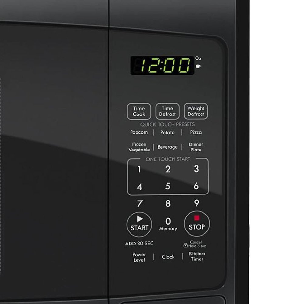 Kenmore 0.9 cu. ft. Countertop Microwave Black 73099 N18 free image