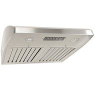 KOBE Range Hoods CHX2224SQB-1 Contemporary Brillia 24" Under Cabinet Range Hood, 3-Speed, 680 CFM, LED Lights,... N5