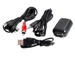 CyberBlue BSH22B Bluetooth Wireless Music Partner Music Receiver (Black) N5