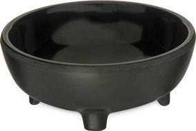 Carlisle 087303 Molcajete Ramekin, 3 oz. Black, Melamine N2