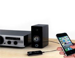 CyberBlue BSH22B Bluetooth Wireless Music Partner Music Receiver (Black) N6
