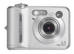 Casio QV-R40 4 MP Mini Digital Camera w/ 3x Optical Zoom N2