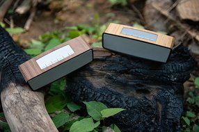 WUDN&reg; Handcrafted Portable Wooden Wireless Bluetooth Audio Speaker : Loud 10w+ Sound, 10 Hour Battery, Bass Boost+ N11