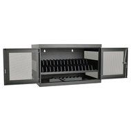 Tripp Lite 16-Port USB Charging Station Cabinet for Tablet, iPad &amp; Android, Charge &amp; Sync, Wall Mount (CS16USB) N4