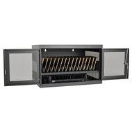 Tripp Lite 16-Port USB Charging Station Cabinet for Tablet, iPad &amp; Android, Charge &amp; Sync, Wall Mount (CS16USB) N6