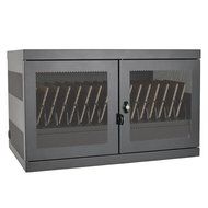 Tripp Lite 16-Port USB Charging Station Cabinet for Tablet, iPad &amp; Android, Charge &amp; Sync, Wall Mount (CS16USB) N7