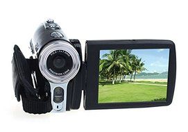 Camcorder,EEDI Hot seller Original Fashion 3In TFT LCD 20MP Digital Video Camcorder 16x Digital Zoom DV Camera-Black N5
