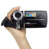 Camcorder,EEDI Hot seller Original Fashion 3In TFT LCD 20MP Digital Video Camcorder 16x Digital Zoom DV Camera-Black N6