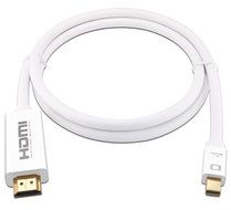 A-tech 25ft Mini Displayport (Mini Dp) to Hdmi Male Adapter Cable for Apple Macbook, Macbook Pro, Macbook Air...