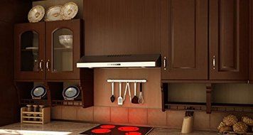 Faber LEVA36SS300-B 36" 300 CFM Levante I Under Cabinet Range Hood, Stainless Steel N3