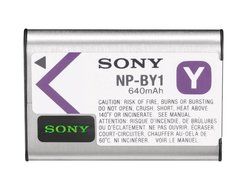 Sony HDR-AZ1VR/W POV HD Camcorder + Live View Remote with NPBY1 Battery Bundle N2