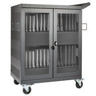 Tripp Lite 16-Port USB Charging Station Cabinet for Tablet, iPad &amp; Android, Charge &amp; Sync, Wall Mount (CS16USB) N9