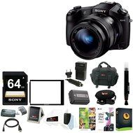 Sony DSCRX10 Cybershot 20.2 MP Digital Camera with Deluxe Accessory Bundle N5