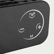 R-05 multi-functional touch screen voice bluetooth speaker -BLACK N6