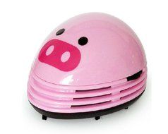 niceeshop(TM) Mini Table Dust Vaccum Cleaner Red Beetles Prints Design N10