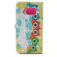 Galaxy S6 Case, Firefish Stylish [Kickstand] [Non Slip] [Card Holder] Premium Comprehensive Protection PU Leather... N16