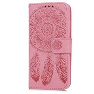 iPhone 7 Case (4.7 inch) - Wallet Folio Flip Embossed Campanula PU Leather Case with Stand Card Slots Slim Fit... N6