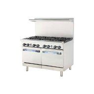 Turbo Air TARG-6B12G Radiance Restaurant Range, gas, 48"W, (6) 32,000 B