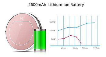 ILIFE V7s Robot Vacuum Cleaner Mop and Dry Clean Household Cleaning with Stronger Power for All Kinds of Floor...