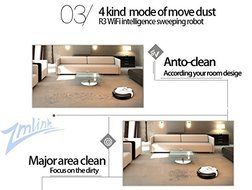 LAIYIN TCL sweeping WIFI cleaning robot intelligence control real-time monitoring vacuuming brush to clean the... N9