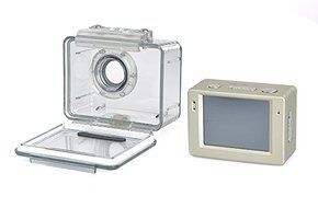 1080p Waterproof Sports Action Camera with 130 Degree Wide Angle Lens - 4x Digital Zoom, 2 Inch Touch Screen