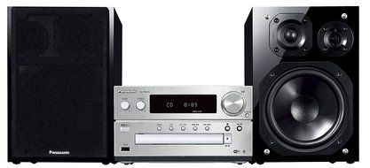Panasonic CD stereo system SC-PMX9-S (Silver)