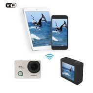 4K WIFI Sport Action Camera,PINGKO 2.0 Inch LCD Screen 12MP 1080P HD 170 Degree Wide Angle Lens Sony Sensor Gyro... N3