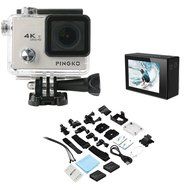 4K WIFI Sport Action Camera,PINGKO 2.0 Inch LCD Screen 12MP 1080P HD 170 Degree Wide Angle Lens Sony Sensor Gyro... N4