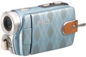 DXG USA DXG-533VB HD Soho 720p High-Definition Camcorder Luxe Collection, Blue Argyle