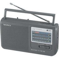 Sony ICF-36 Portable AM/FM/TV/Weather Radio (Discontinued by Manufacturer)