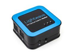 Sewell Direct SW-30537 Lightwave 3x1 Optical Toslink Switch With Remote N2