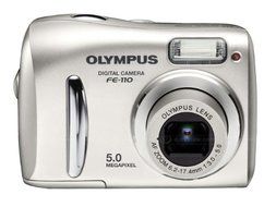Olympus FE-110 - 5.0 Megapixel Digital Camera with 2.8 x Optical/4x Digital Zoom